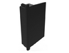 Manthorpe Linear Dry Verge Eaves End (Black) - Pack of 2