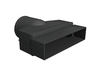 Manthorpe Mechanical Extractor Adaptor & Flexible Pipe