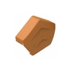 Manthorpe SmartVerge Polypropylene Angled Ridge End Cap - Terracotta