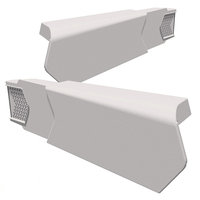 Manthorpe SmartVerge uPVC Dry Verge Unit - Right Hand (White)