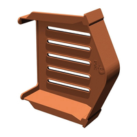 Manthorpe SmartVerge uPVC Eaves Closure Unit (Terracotta)