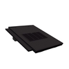Manthorpe Thin Leading Edge In-line Tile Vent - Anthracite Black