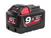 Milwaukee Power Tools M18 B9 REDLITHIUM-ION™ Slide Battery Pack 18V 9.0Ah Li-ion