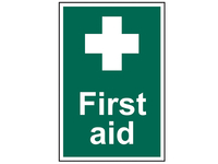 Scan First Aid - PVC 200 x 300mm