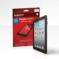 Magicscreen screen protector - Matte Clear (Anti-Glare) Edition - Apple iPad 2 / iPad 3