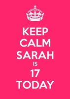 17th Pink Birthday Card