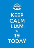 19th Blue Birthday Card