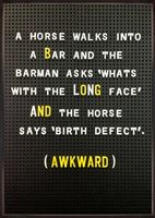 A Horse Birthday Card