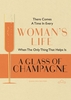 A Life of Champagne Funny Card