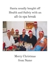 All-in Spa Christmas Card