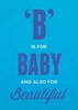 B is for Baby Blue New Baby BC1594