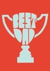 Best Dad Trophy Fathers Day Card RC1047