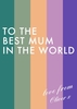 Best Mum in the World Stripe Personalised Mothers day Card