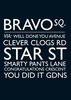 Bravo Sq Congratulations Card