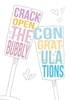 Bubbly Congratulations Card