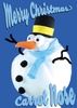Carrot Nose Christmas Card