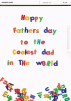Coolest Dad Fathers Day Card