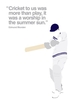 Cricket Sports Card