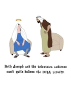 DNA Results Funny Christmas Card