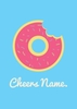 Doughnut Thank You Card TY1011