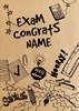 Exam Congrats Exam Congratulations Card