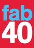 Fab 40 Birthday Age Card