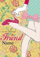 Fabulous Friend Personalised Friendship Card