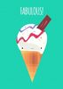 Fabulous Ice Cream General Card JA1052