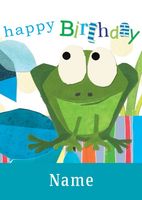 Frog Birthday Card BO1012