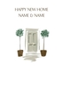 front door personalised new home card