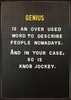 Genius Over Used Brainbox Candy Card