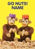 Go Nuts Personalised Congratulations Card