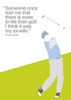 Golf Sports Card
