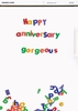 Gorgeous Anniversary Card BC1095