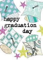 Graduation Hats Congratulations card