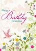 Grandma Birthday Flowers Personalised Birthday Card Scribbler Cards