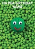 Ha Pea Birthday Knit and Purl Card MI1006