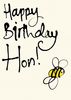 Happy Birthday Hon Birthday Card LL1107