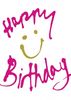Happy Birthday Smile Birthday Card LL1105