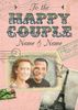 Happy Couple Vintage Style Photo Card