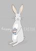 Happy Eater Bunny Easter Card SS1040