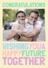 Happy Future Photo Engagement Card