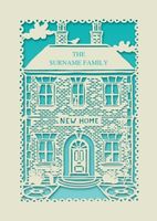 House New Home Card