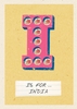 I Alphabet card