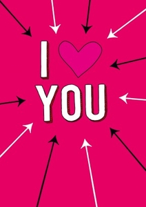 I Love You Arrows Valentine