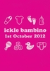 Ickle Bambino Girl New Baby Card BC1179