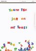 Jam on my Toast Valentines Card BC1145
