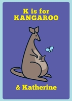 K is for Kangaroo Personalised Card