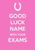 Keep Calm in Your Exams Personalised Good Luck Card
