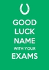 Keep Calm in Your Exams Personalised Good Luck Card